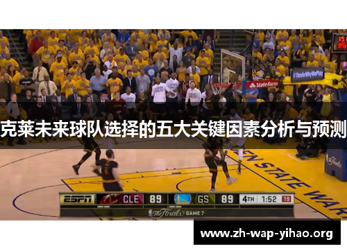克莱未来球队选择的五大关键因素分析与预测