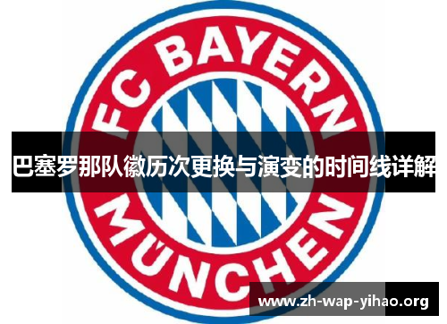 巴塞罗那队徽历次更换与演变的时间线详解 巴塞罗那队徽历次更换与演变的时间线详解